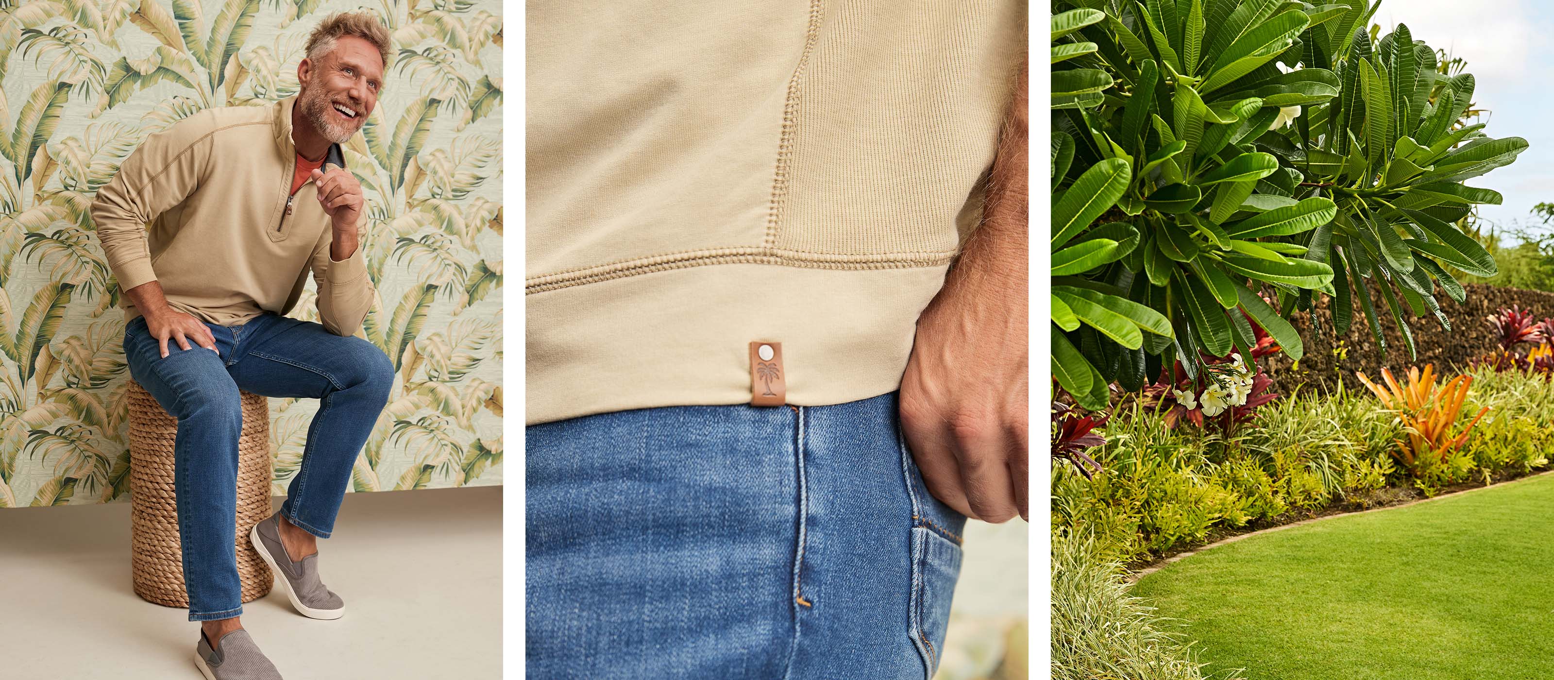 The Fall Edit - Ben & Terry Half Zip Sweatshirt