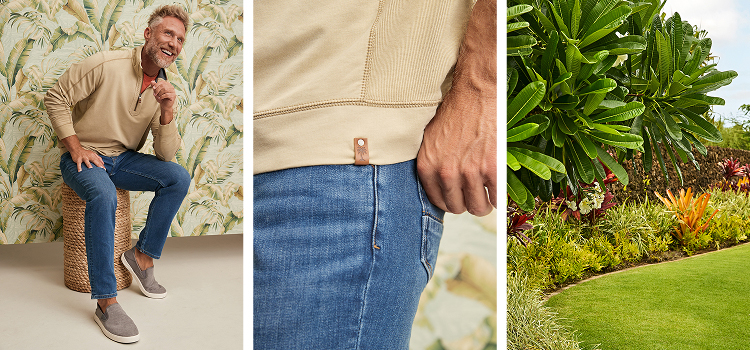 The Fall Edit - Ben & Terry Half Zip Sweatshirt