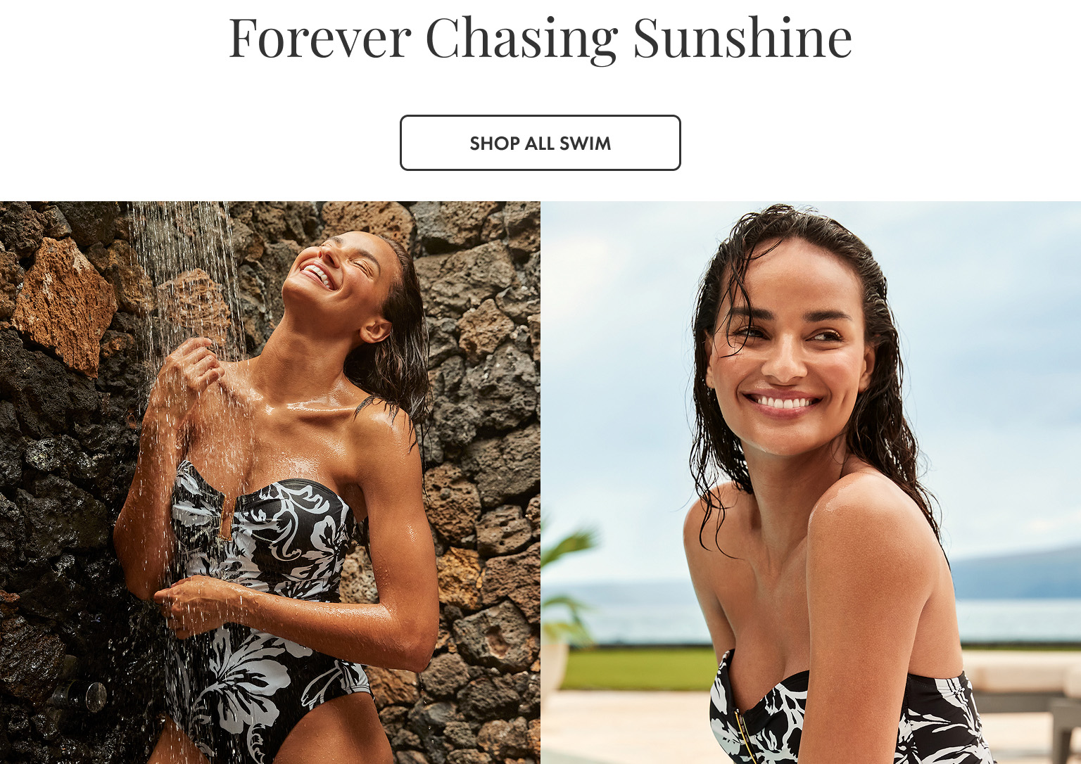 Forever Chasing Sunshine - Shop All Swim