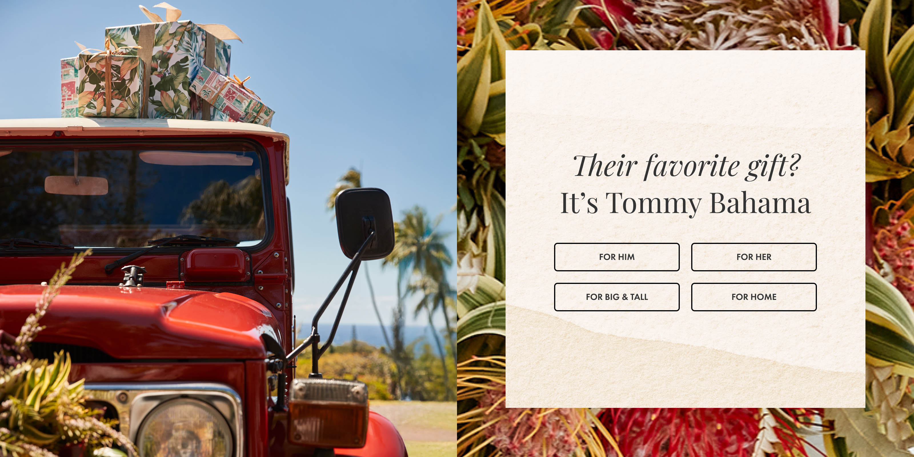 Tommy Bahama Holiday Gift Shop