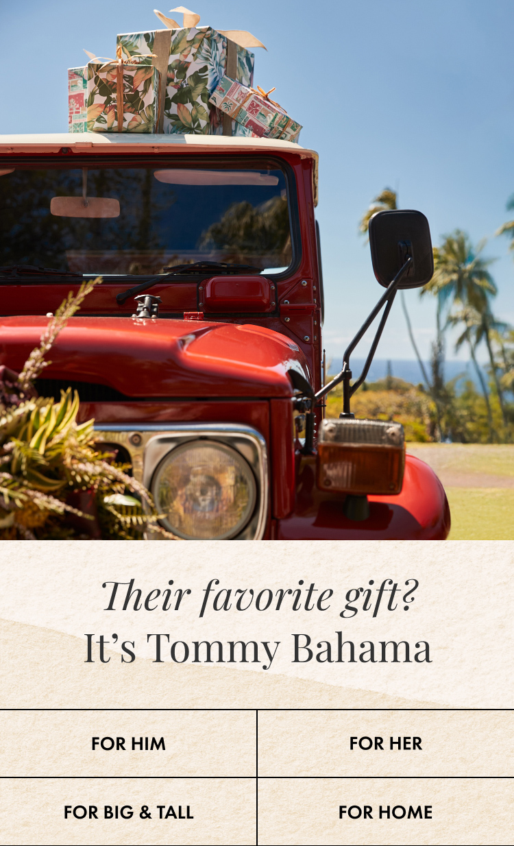 Tommy Bahama Holiday Gift Shop