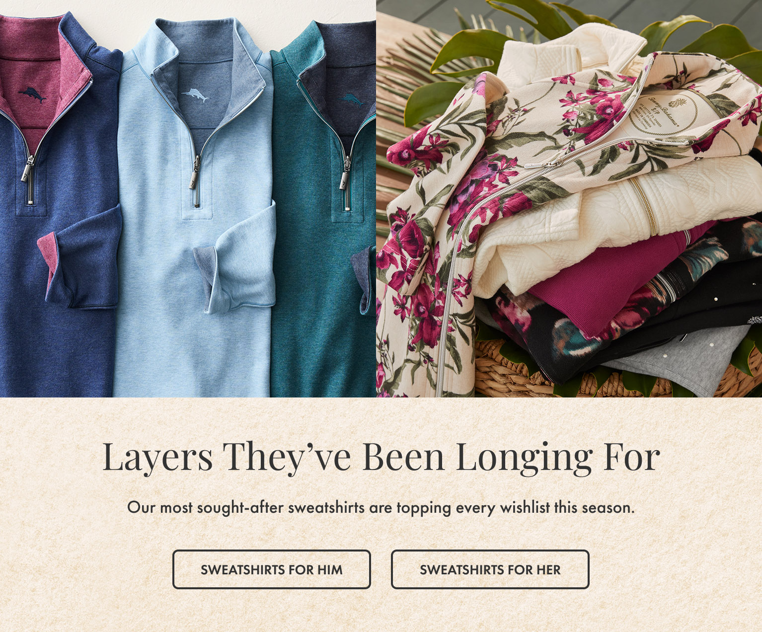 Shop Sweatshirts for Him and Sweatshirts for Her