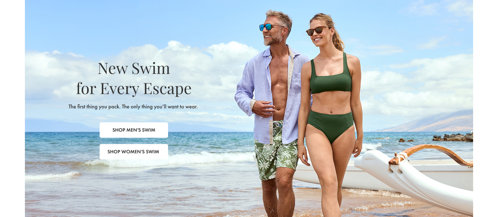 Shop New Swim for Every Escape