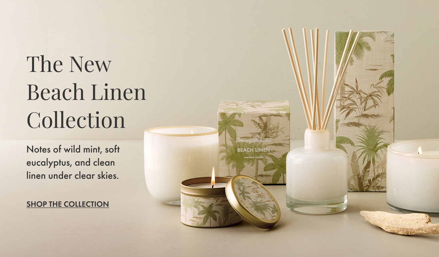 The New Beach Linen Scent Collection