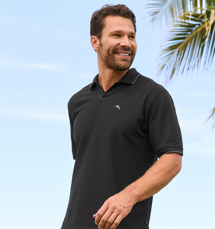 Shop The Emfielder Johnny Collar Polo