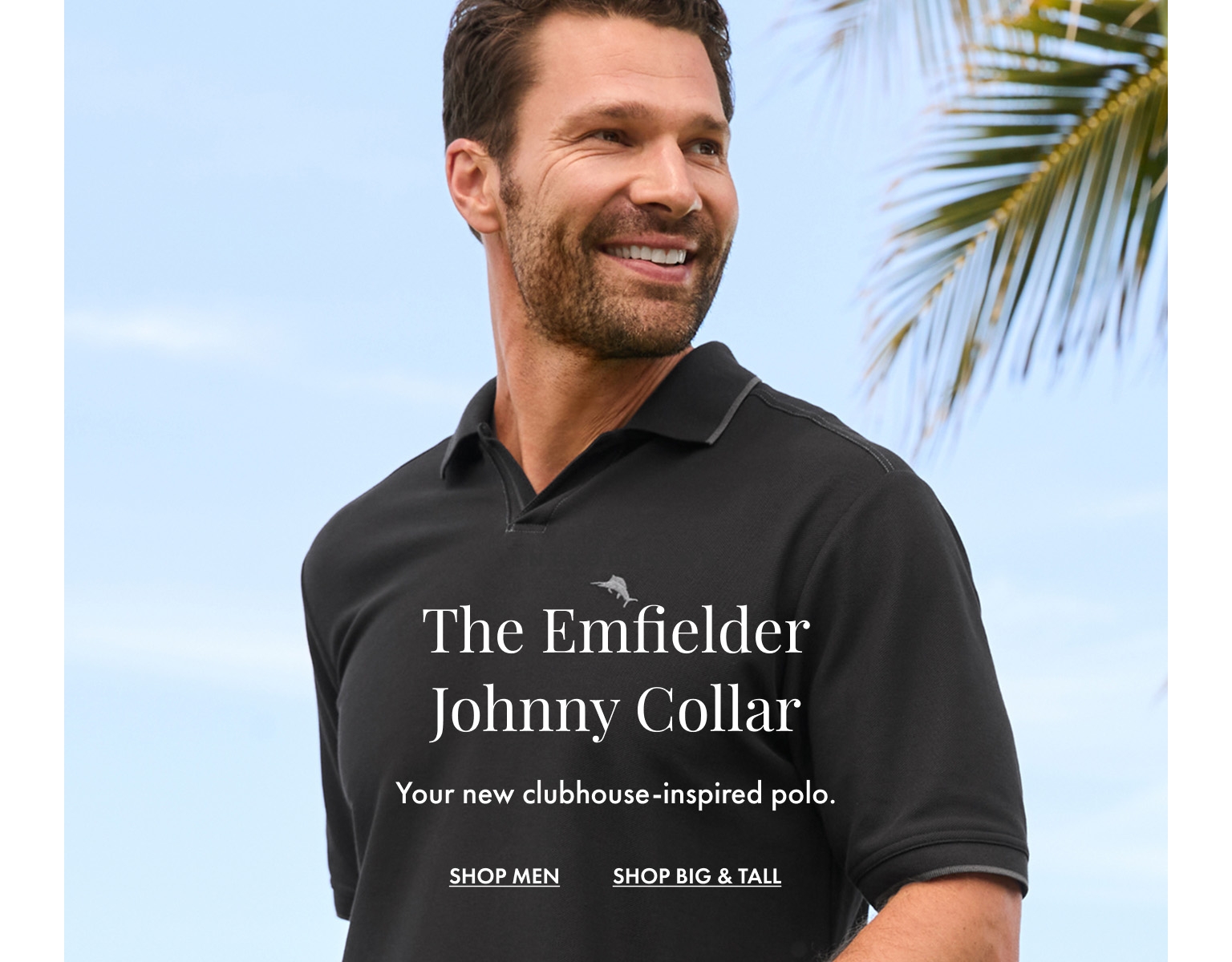 Shop The Emfielder Johnny Collar Polo