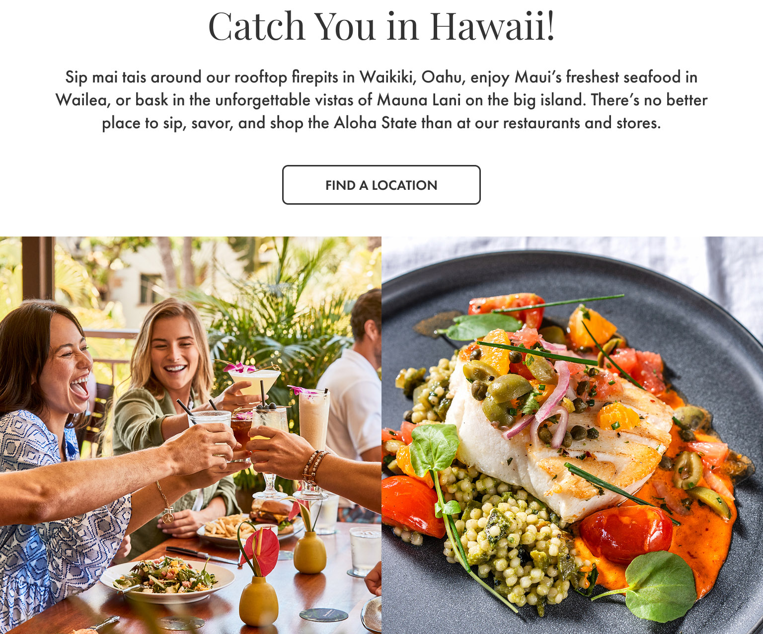 Join Us At a Tommy Bahama Marlin Bar and Restaurant Hawaii Location