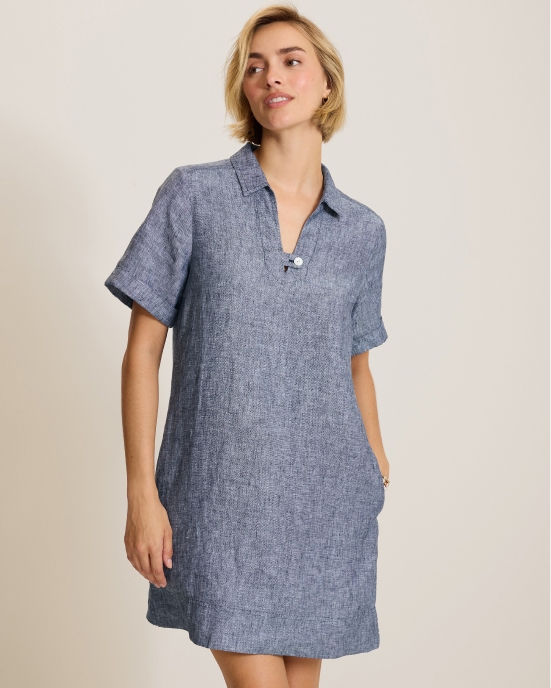 Two Palms Trapunto Short Dress
