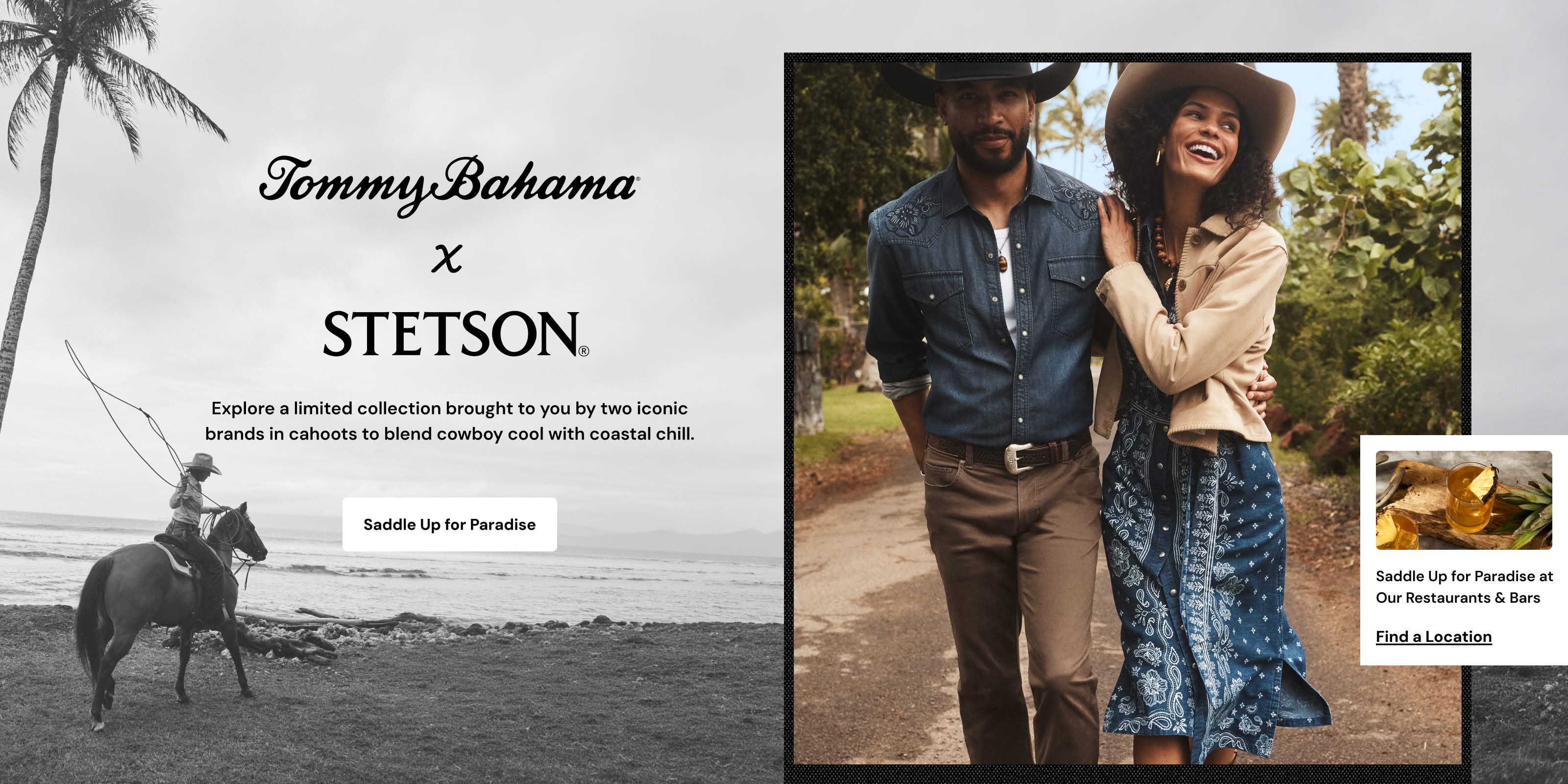 Tommy Bahama x Stetson