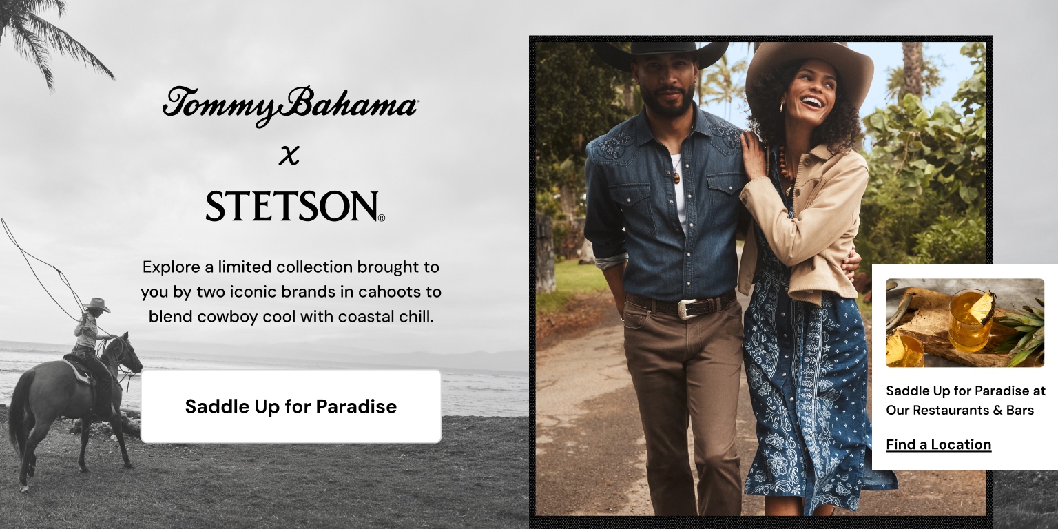 Tommy Bahama x Stetson