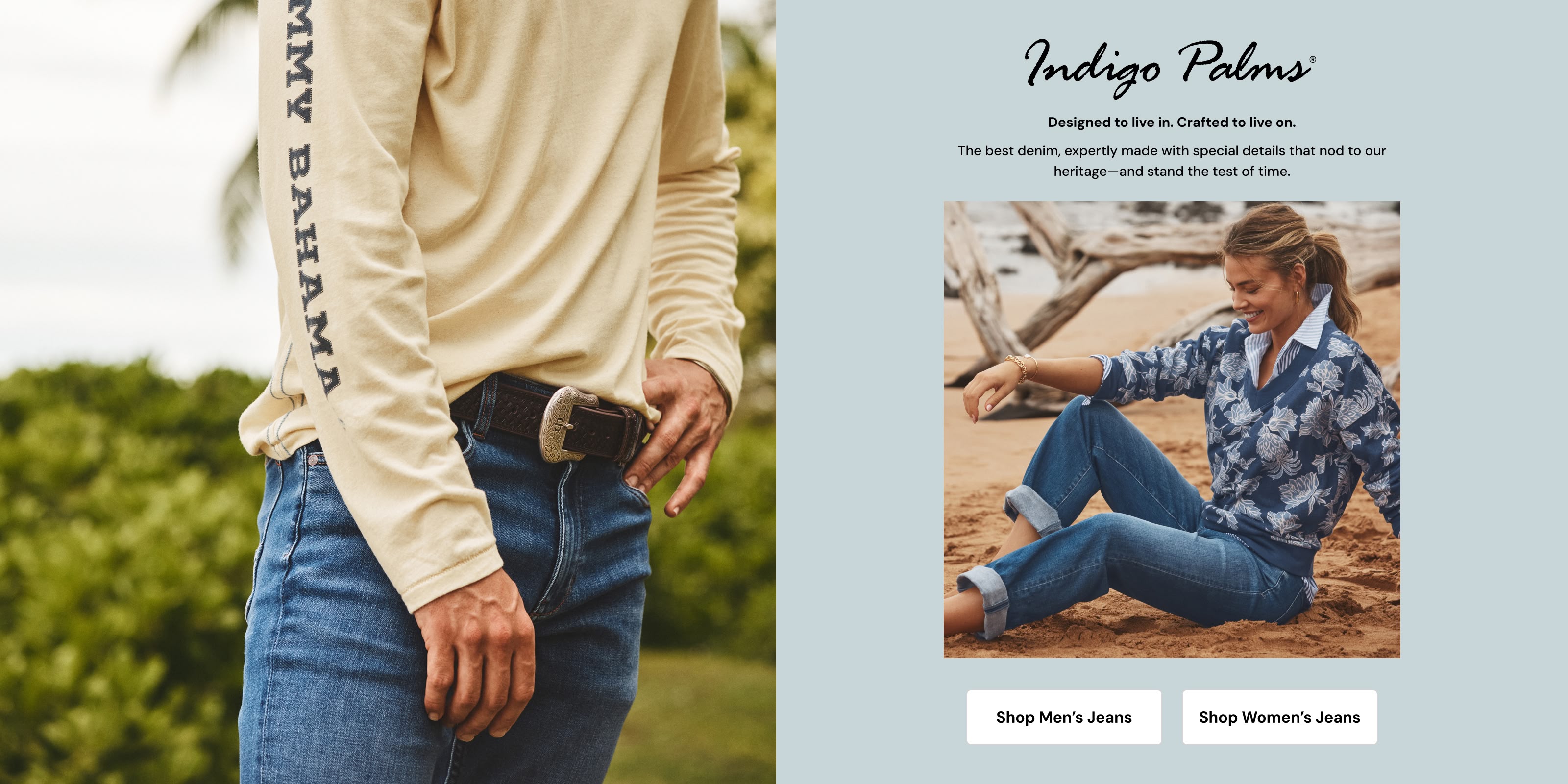 Shop Tommy Bahama Indigo Palms Jeans for Men and Women