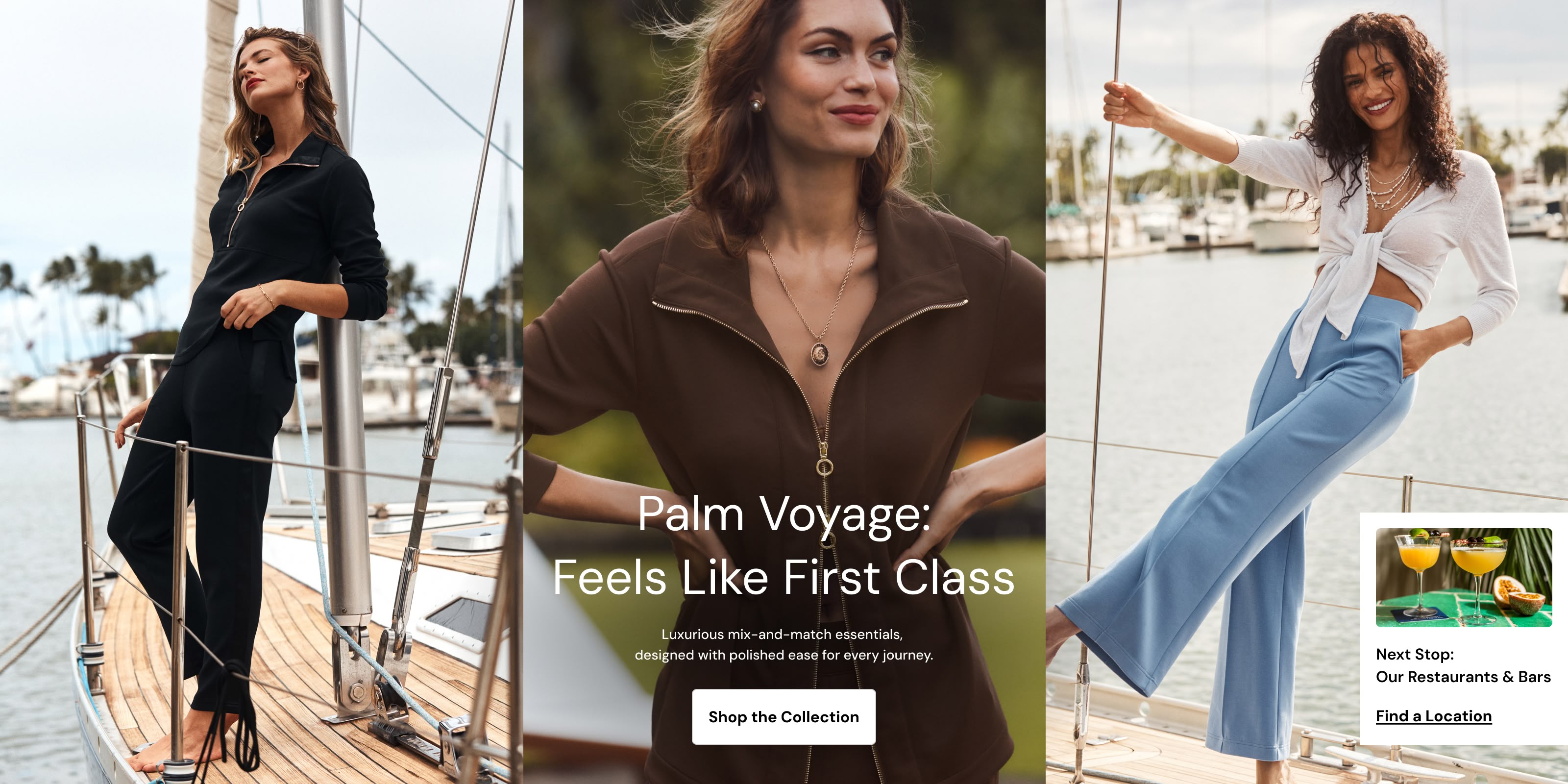 The Women's Palm Voyage Collection