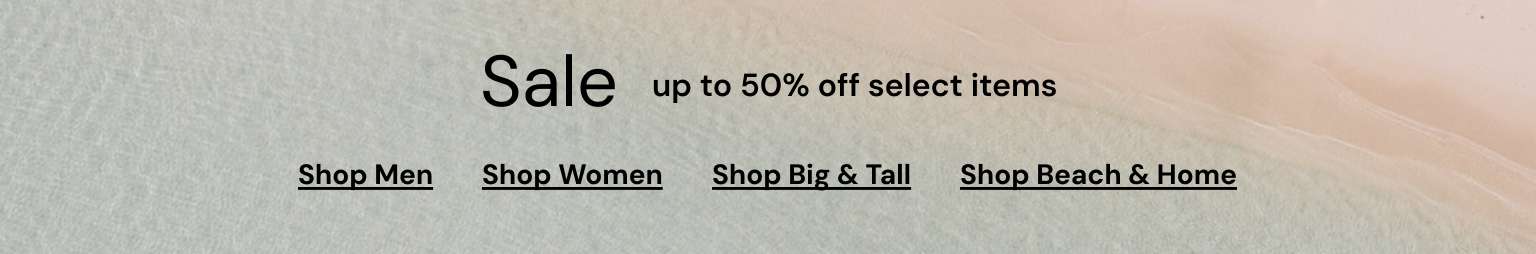 Sale up to 50% off select items