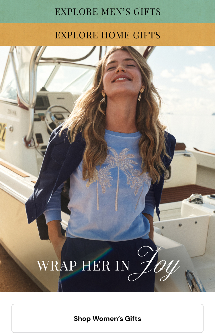 Wrap Her in Joy and Shop Women's Gifts
