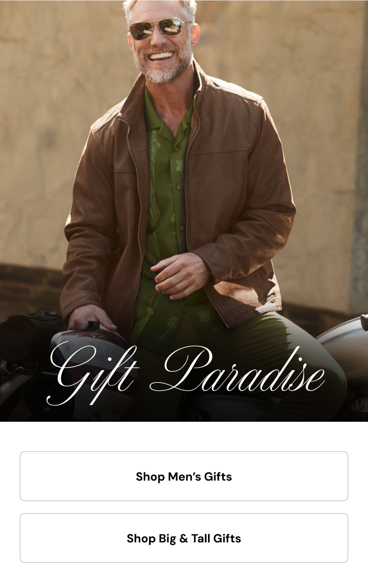 Gift Paradise with Men's and Big & Tall Gifts