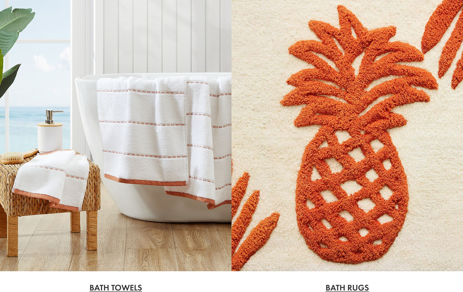 Spa-Inspired Bath Essentials |  Bath Towels, Bath Rugs, Shower Curtains & Shop All Bath