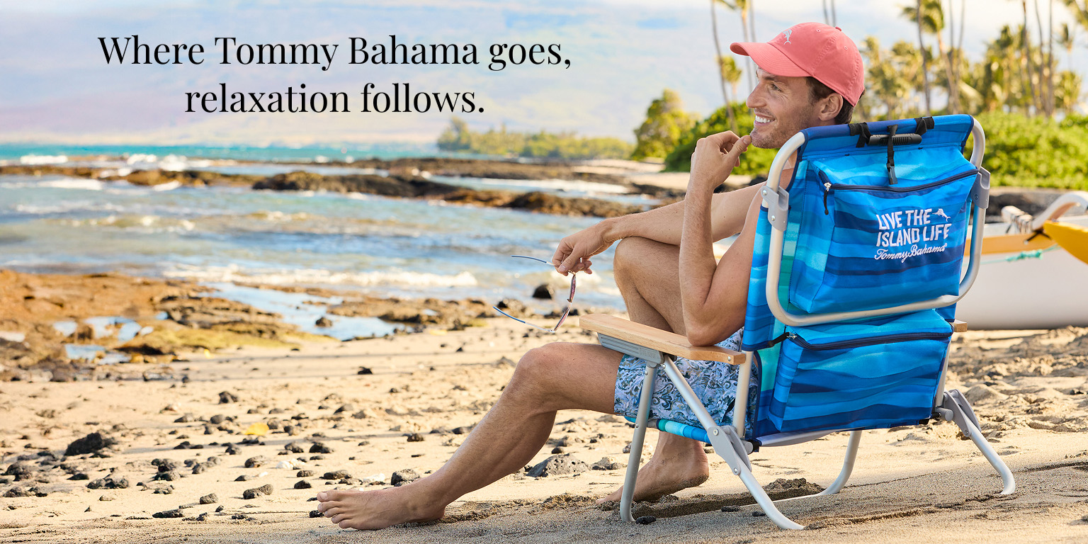Tommy Bahama Under Sea Deluxe Backpack Beach Chair