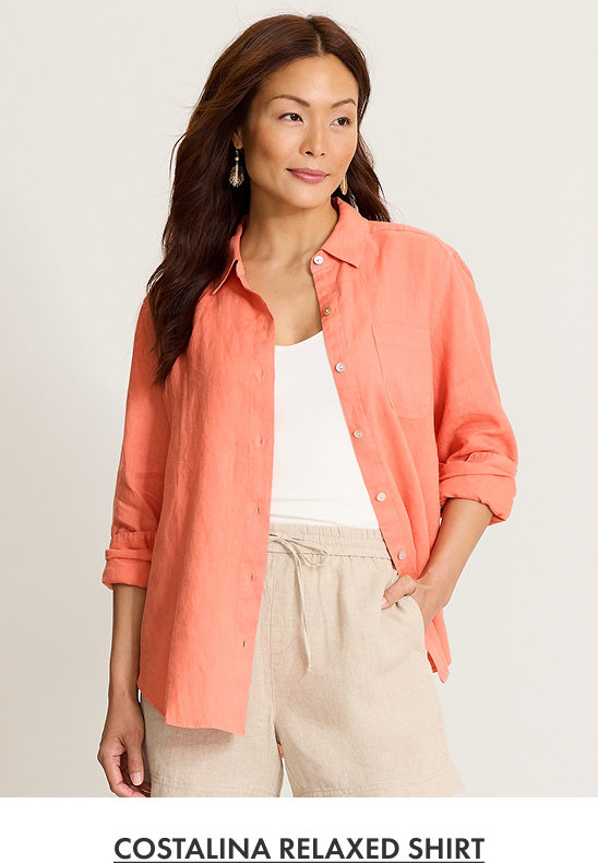 Tommy Bahama Women's Coastalina Linen Relaxed Top