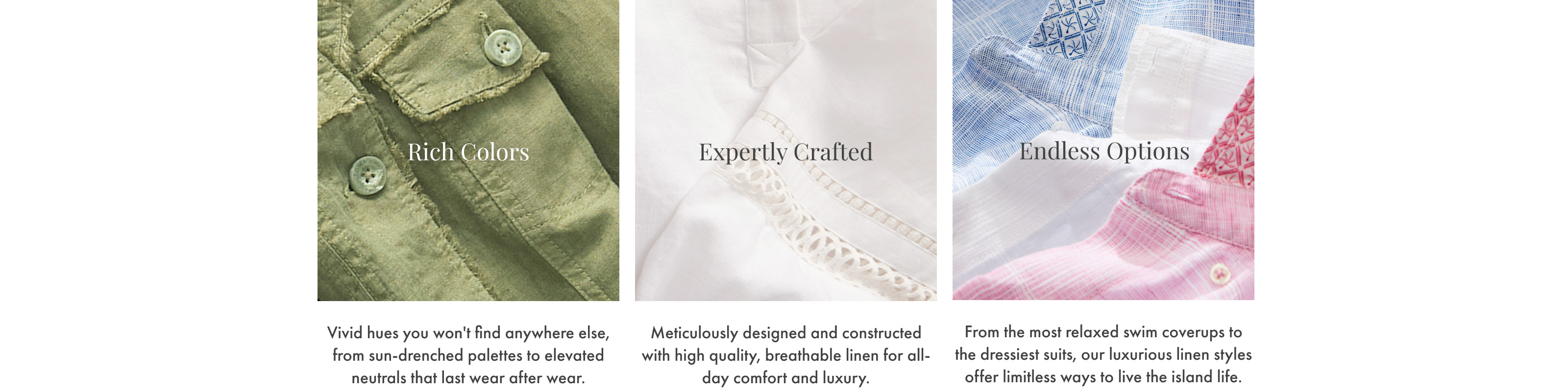 Rich Colors | Expertly Crafted | Endless Options