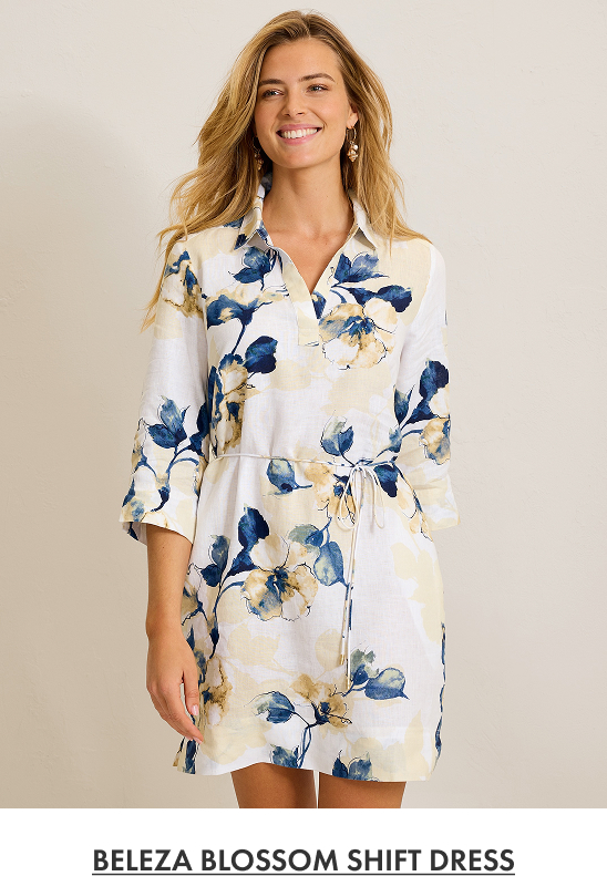 Beleza Blossom Shift Dress