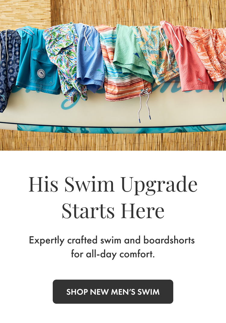 Shop New Men's Swim