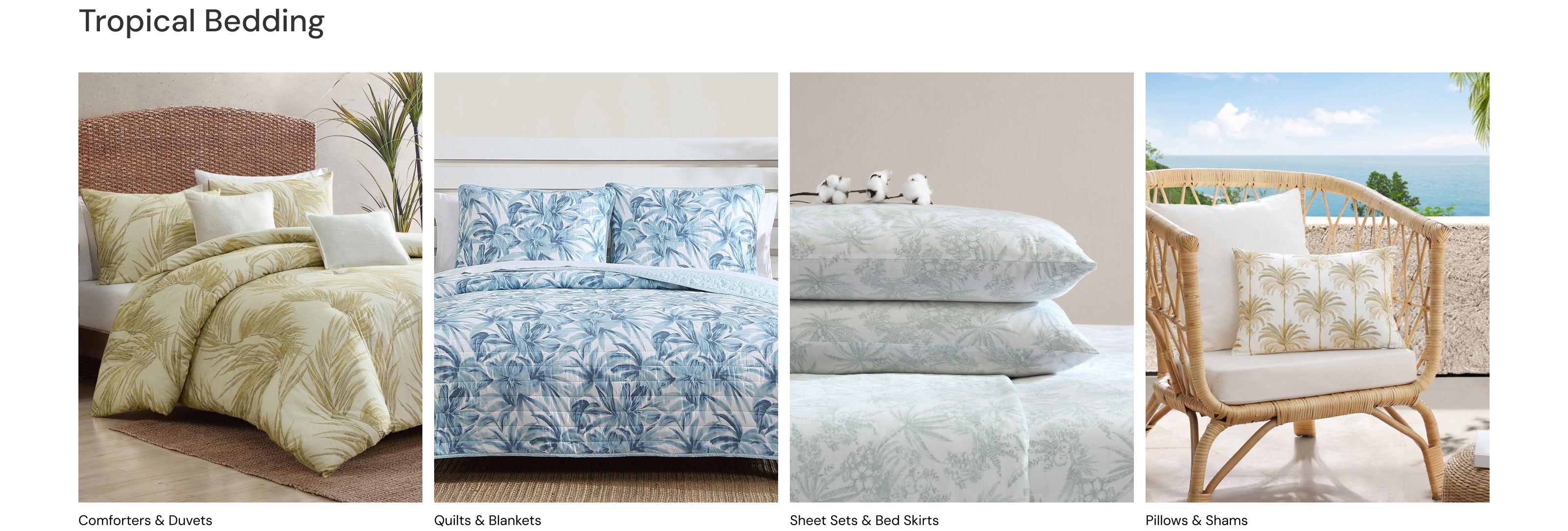 Tropical Bedding