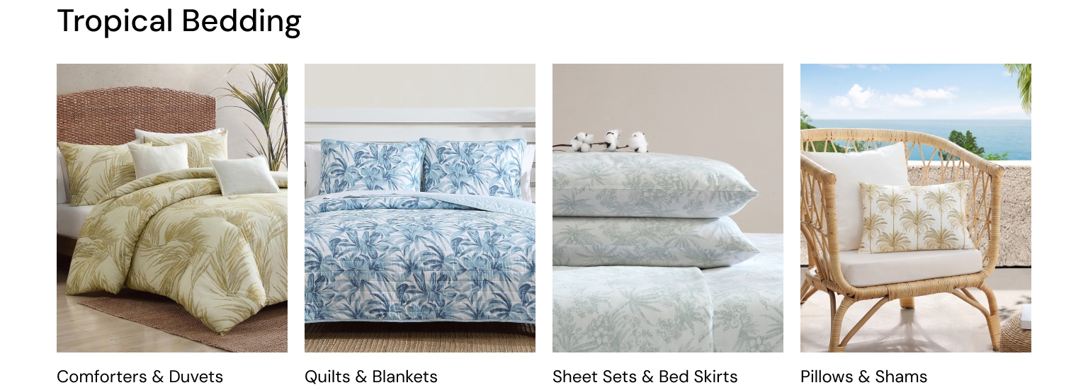 Tropical Bedding