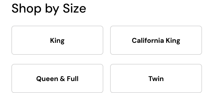 Shop By Size