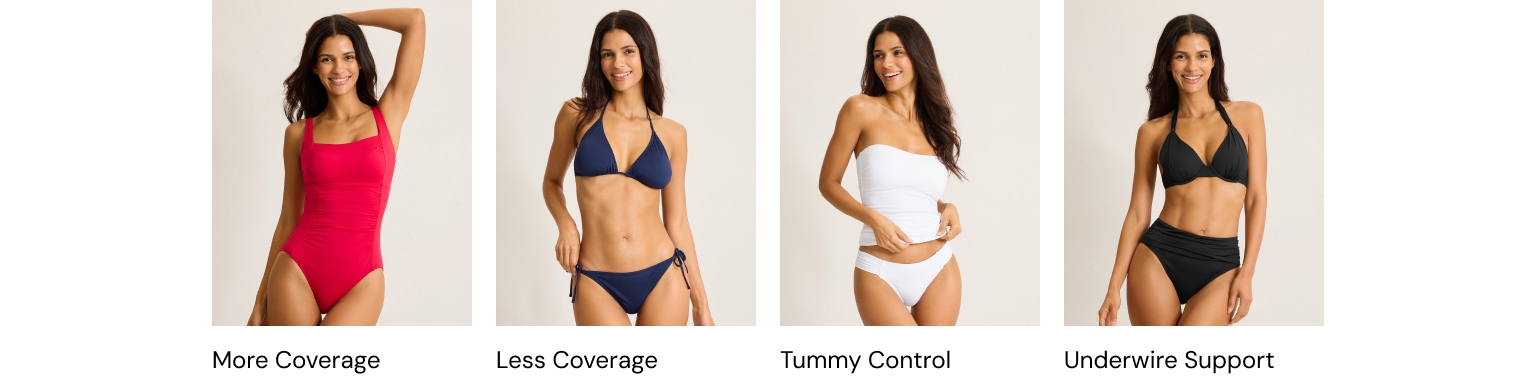 Shop Women's Swim Perfect Fit