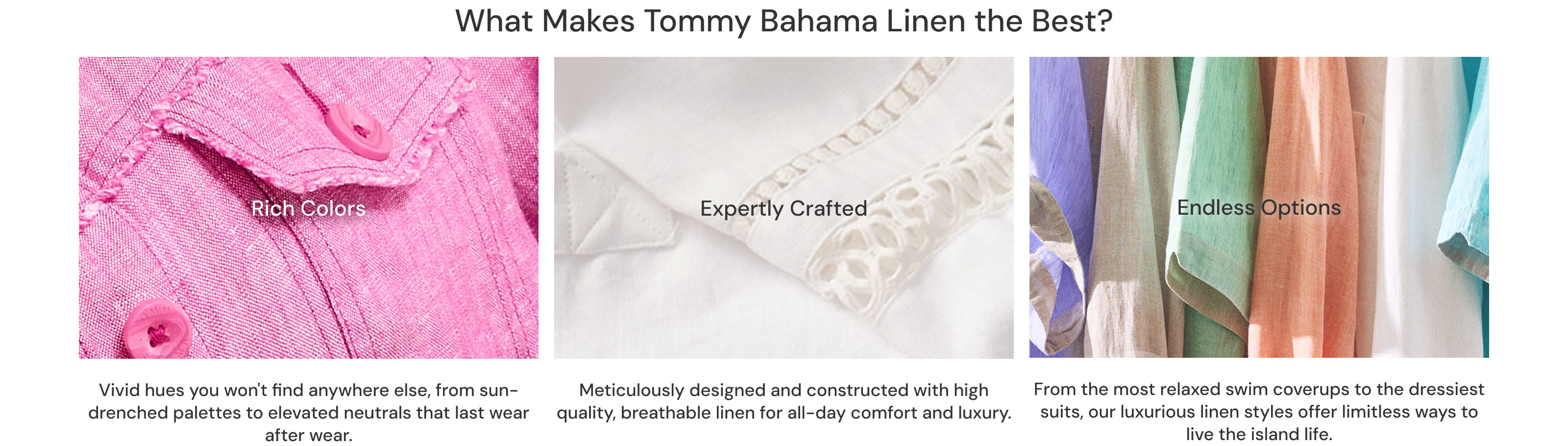 What Makes Tommy Bahama Linen the Best?