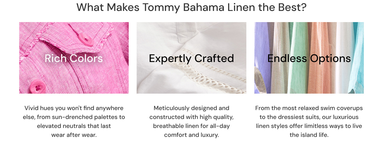What Makes Tommy Bahama Linen the Best?