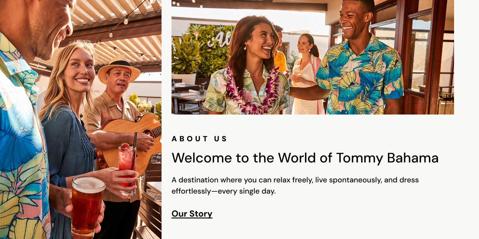 About Us Tommy Bahama Image of People