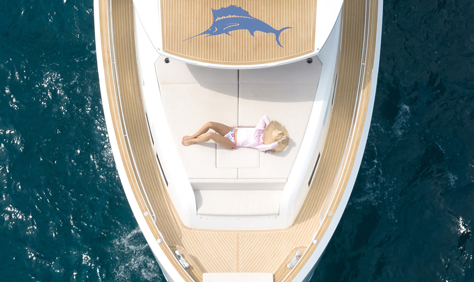 Image of Person on Deck of Boat