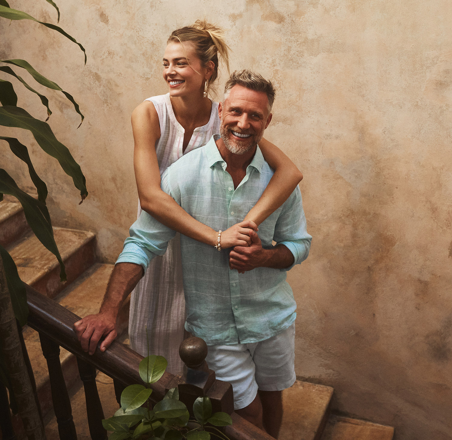 Image of couple wearing Tommy Bahama standing together