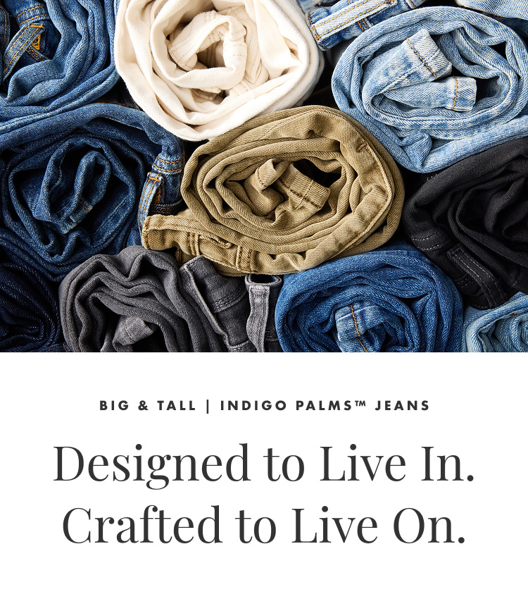 Shop Tommy Bahama Big and Tall Indigo Palms Denim