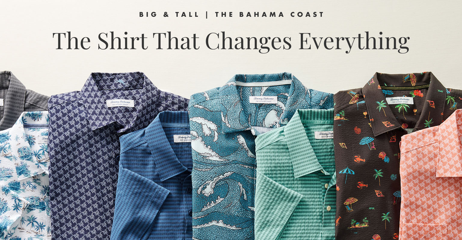 Shop Tommy Bahama Big and Tall Bahama Coast Shirts