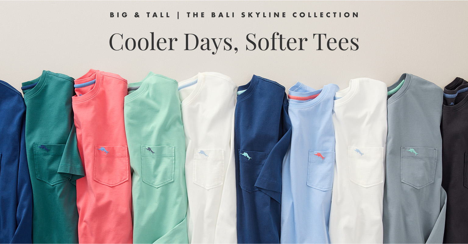 Cooler Days. Softer Tees.