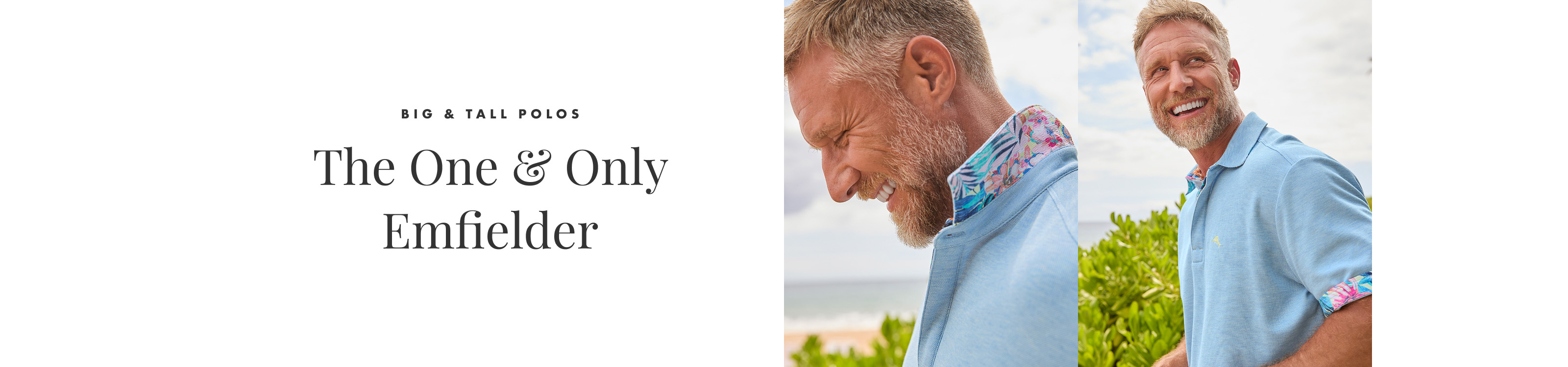 Big & Tall Polos | The One & Only Emfielder
