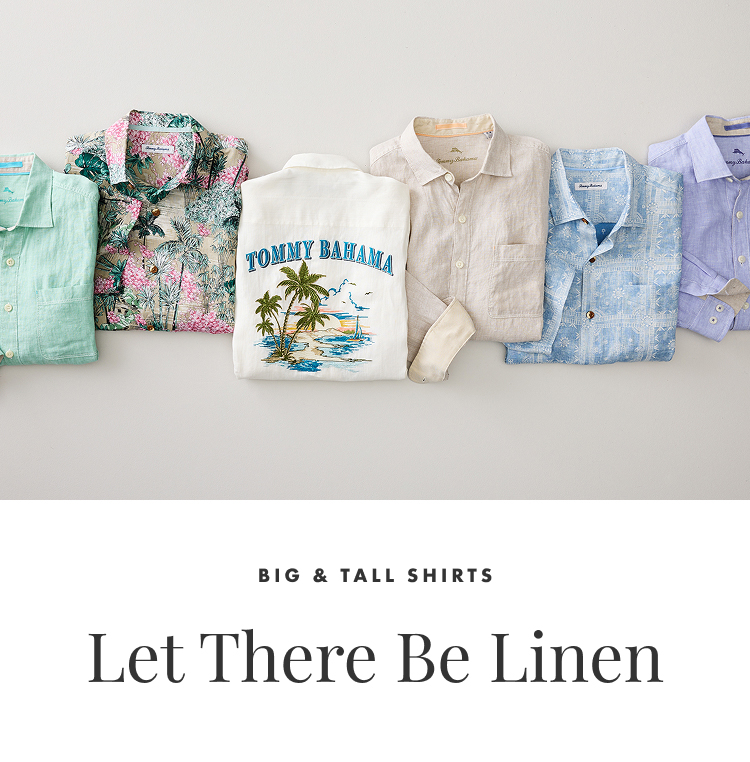 Big & Tall Shirts | Let There Be Linen