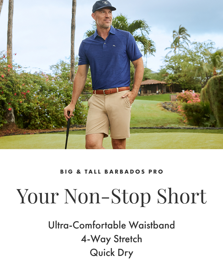 Big & Tall Barbados Bro | Your Non-Stop Short