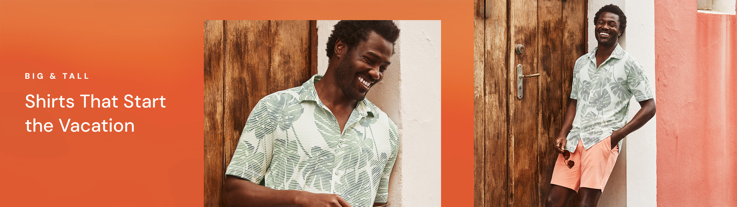 Big & Tall Shirts That Start the Vacation