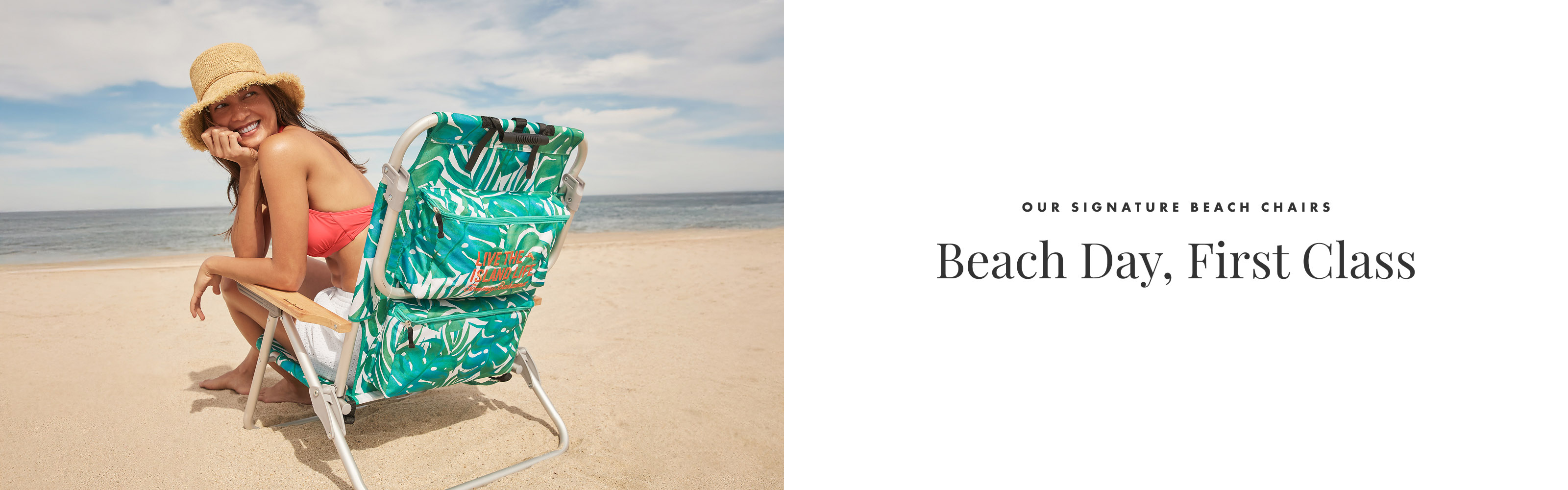 Our Signature Beach Chairs - Beach Day, First Class