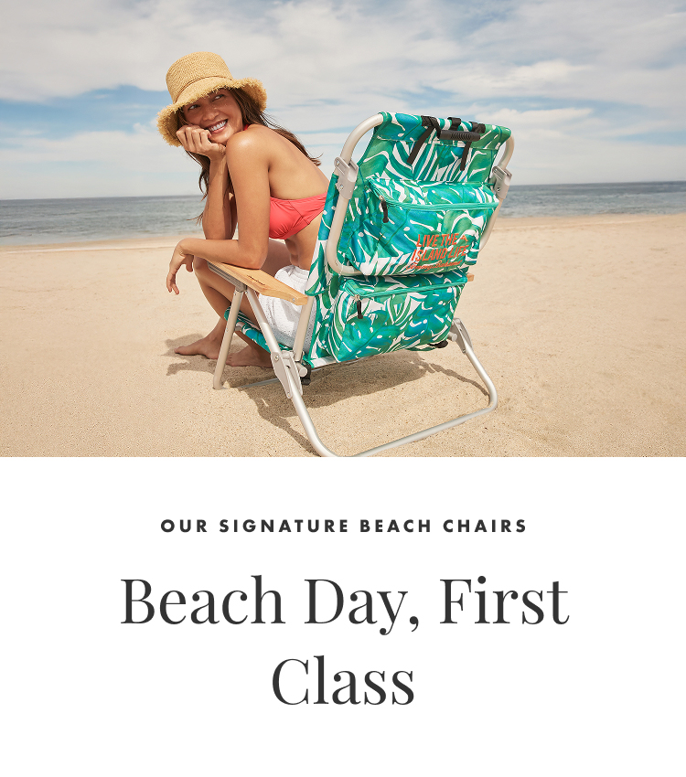Our Signature Beach Chairs - Beach Day, First Class