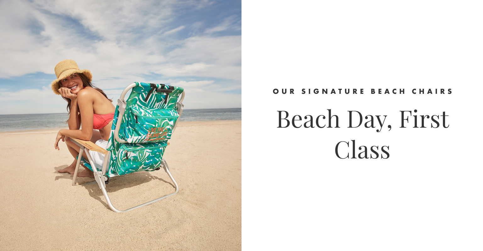 Our Signature Beach Chairs - Beach Day, First Class