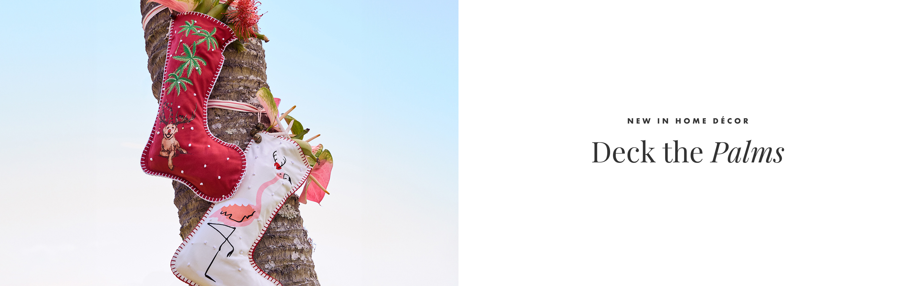 New In Home Decor - Deck the Palms