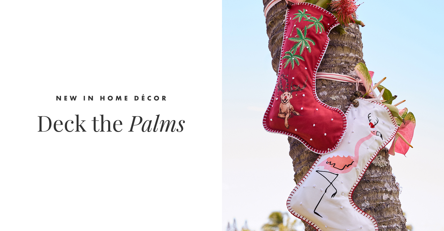 New In Home Decor - Deck the Palms