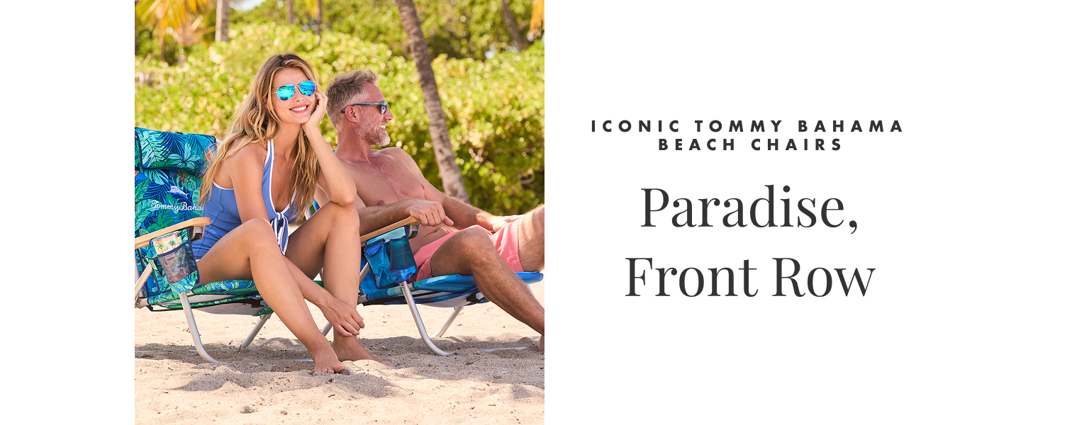 Iconic Tommy Bahama Beach Chairs