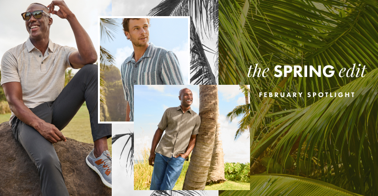 Shop Men's Spring Edit