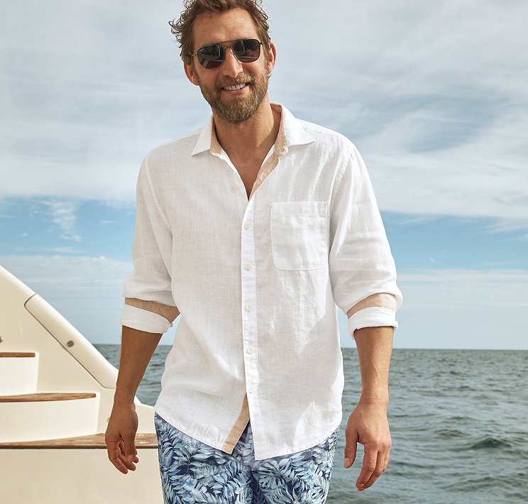 Shop Tommy Bahama Men's Linen Shirts
