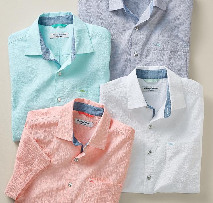 Shop Tommy Bahama Men's Nova Wave Shirts